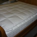 Memory foam and 100% Pure white Duck down mattress topper